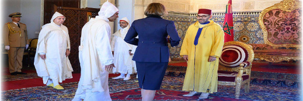 الملك محمد السادس يستقبل عدداً من السفراء الأجانب