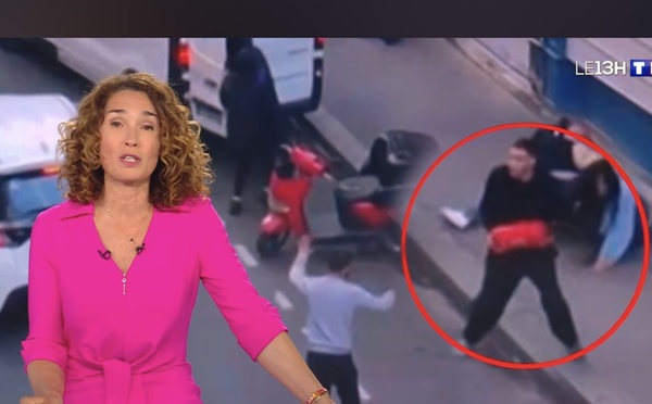 شاهد.. مغربي ينقذ سيدة حامل من محاولة اختطاف في باريس