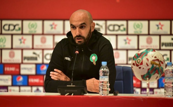 الركراكي يعلن مغادرته تدريب المنتخب المغربي بعد كأس إفريقيا