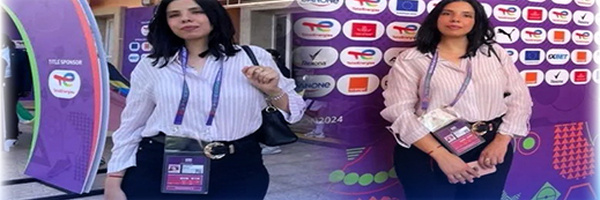 تعيين سليلة إقليم الدريوش إيمان أجداي مشرفة عامة على المتطوعين في كأس إفريقيا للسيدات