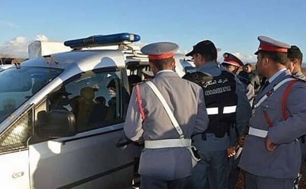 درك العروي يضرب بقوة ويعتقل مبحوثًا عنه بمذكرات وطنية