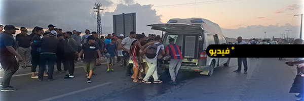 حادث مروري خطير بمدخل أركمان يُصيب ثلاثة شبّان بجروح بليغة