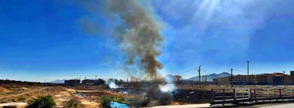 التلوث يحاصر المدينة... ومطالب عاجلة بوقف حرق النفايات في الدريوش