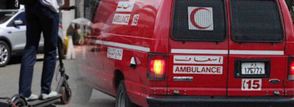 حادث سير خطير بين سيارة و"تروتينيت" بالدريوش تسفر عن إصابة بليغة