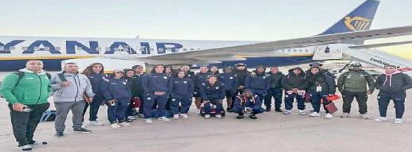 هلال الناظور النسوي يسافر جوا لأول مرة لمواجهة هلال تراست بأكادير