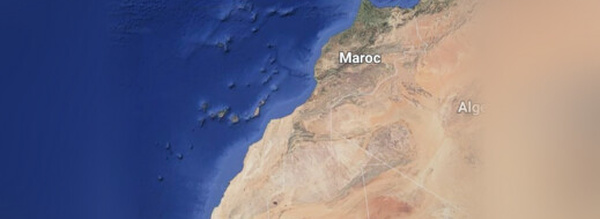 غوغل تكشف حقيقة اختفاء الخط الفاصل من خريطة المغرب