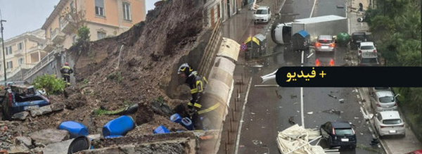 عاصفة قوية تضرب شمال إيطاليا.. وهذه أحوال الجالية