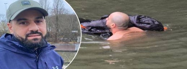 بروكسل: إشادة بـ"العمل البطولي" لعامل نظافة مغاربي يقفز في القناة وينقذ غريقا