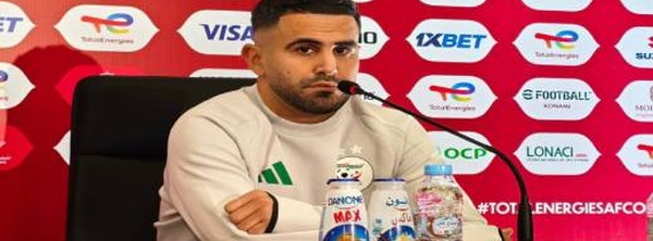 قائد المنتخب الجزائري محرز عن تنظيم المغرب للكان: "نشعر بالأمان والاحترام.. والأجواء أخوية بامتياز"