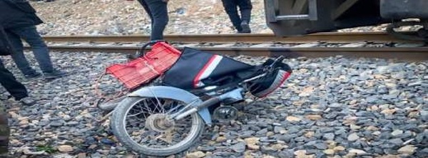 قطار ينهي حياة مسن في تاوريرت ويحول دراجته إلى حطام في ثوان