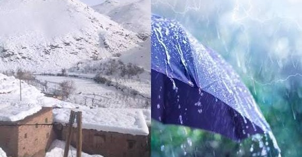 الريف والمنطقة الشرقية على موعد مع تساقطات ثلجية وأمطار