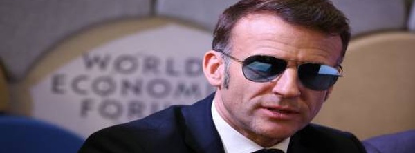 ما سر "الإصابة" التي أجبرت الرئيس الفرنسي على إخفاء عينيه أمام قادة العالم؟