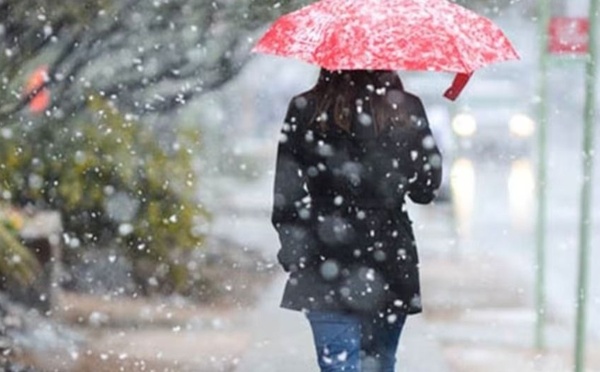 نشرة إنذارية  محينة: : أمطار قوية ورياح عاصفية وتساقطات ثلجية تشمل الحسيمة وعدة أقاليم أخرى