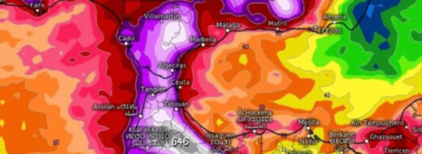 منخفض جوي قوي يضرب شمال المملكة: أمطار استثنائية تصل إلى 646 ملم