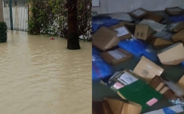 مخاوف على أرشيف المحكمة بعد غمره بمياه الفيضانات بالقصر الكبير