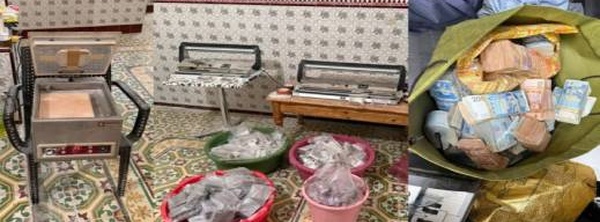 اعتقال 6 أشخاص وحجز شاحنات ومبالغ ضخمة في عملية أمنية نوعية بمدينة طنجة