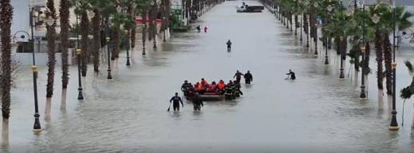 فيضانات القصر الكبير: إجلاء نحو 48 ألف شخص بسبب ارتفاع منسوب وادي اللوكوس