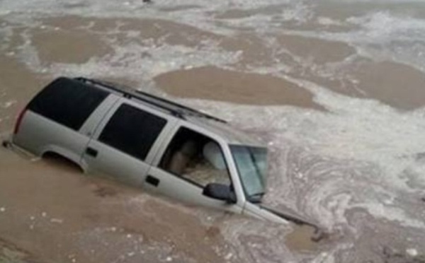 مصرع خمسة أشخاص غرقا بعد جرف سيول سيارة بضواحي تطوان