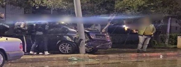 الناظور.. حادثة سير ليلية قرب قاعة أفراح الوحدة تخلف خسائر مادية جسيمة