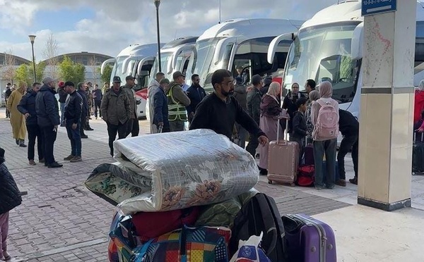 بدء عملية عودة المواطنين النازحين بسبب فيضانات إقليم العرائش