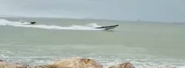 هروب زورق مخدرات بعد مطاردة خطيرة في سواحل قادس والحرس المدني الإسباني يطلب الدعم