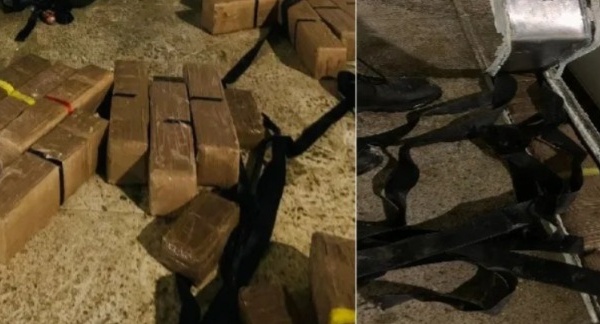 إحباط تهريب 490 كيلوغراما من المخدرات داخل شاحنة للنقل الدولي