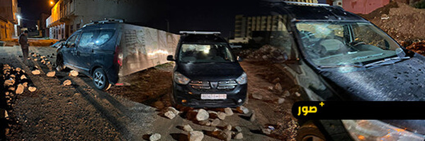 اعتداء بالحجارة يتسبب في خسائر سيارة قرب مقبرة أحدادن