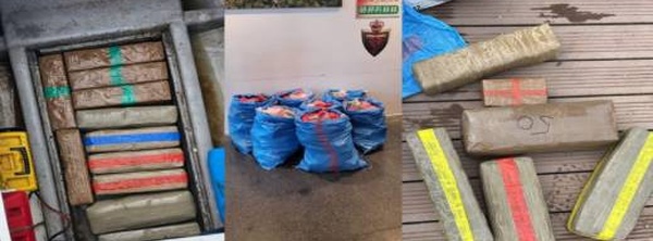 503 كيلوغرامات من الشيرا داخل قوارب ترفيهية.. عملية أمنية نوعية بمارينا طنجة