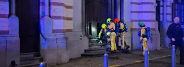 انفجار أمام كنيس يهودي يهز لييج في بلجيكا