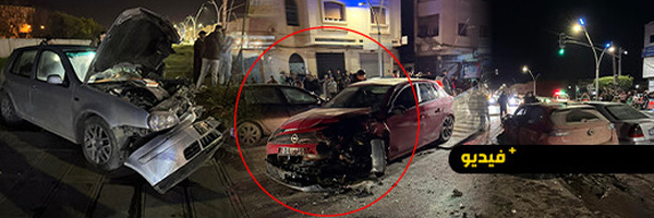 حادثة سير خطيرة بين أزغنغان والناظور بعد فرار السائق من الشرطة