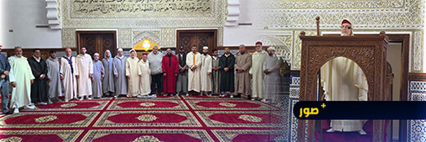 افتتاح مسجد "ثانوث الرمان" ببني سيدال الجبل بإقليم الناظور بحضور رئيس المجلس العلمي