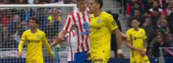 عقوبة قاسية تلوح في الأفق للمدافع المغربي عبقار بعد واقعة مثيرة أمام مهاجم أتلتيكو مدريد