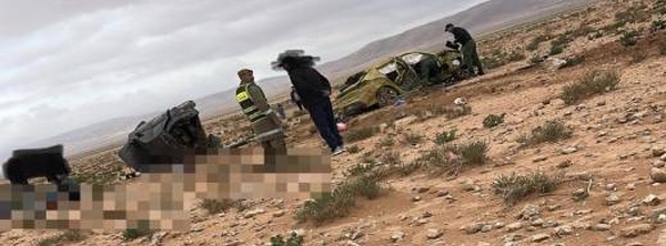 حادثة سير مروعة غير بعيد عن الناظور: انقلاب سيارتين يخلف وفاة وإصابات داخل عائلة واحدة