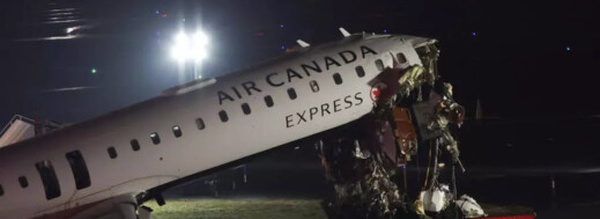 اصطدام طائرة بمركبة في مطار لاغوارديا… وتعليق الرحلات بنيويورك