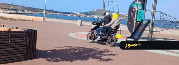 فوضى الدراجات النارية تجتاح كورنيش الناظور وشارع 80 في ظل غياب تدخل وكالة مارشيكا