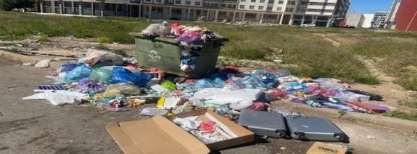 حي المطار بالناظور.. أزمة أزبال تهدد سمعة أحد أرقى الأحياء