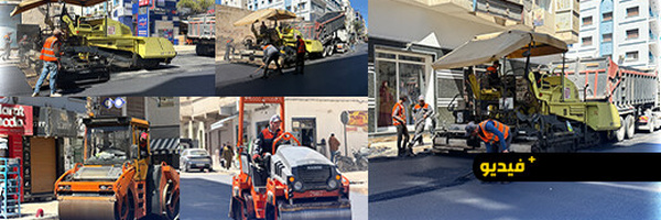 جماعة الناظور تسارع الأشغال في هذه الشوارع قبل الصيف.. من التزفيت إلى الإنارة