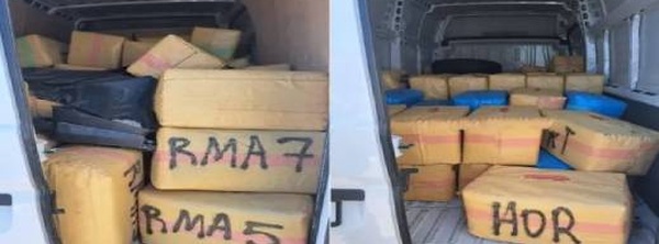 درك بوسكورة يحبط تهريب 4.5 أطنان من الشيرا عبر الطريق السيار