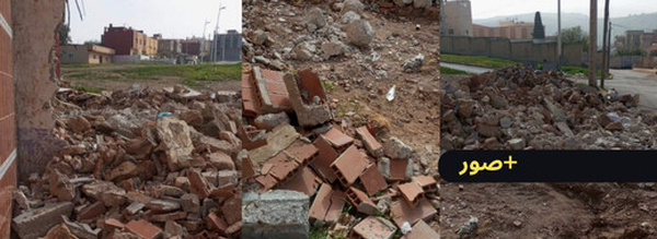 بعد هدم بناية آيلة للسقوط.. خطر جديد يلاحق تلاميذ بني أنصار