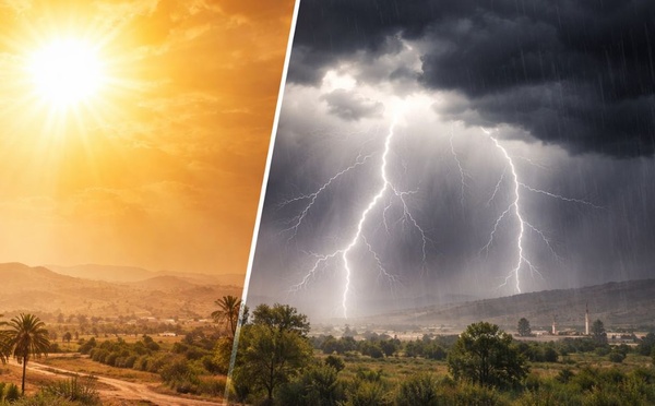 طقس الأحد.. حرارة مرتفعة وزخات رعدية مرتقبة