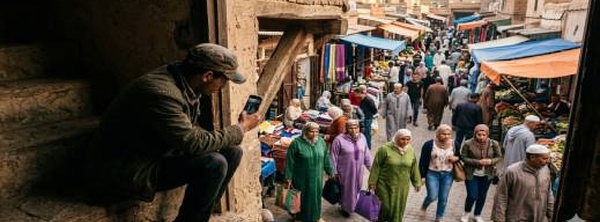 توقيف شاب بتهمة تصوير نساء خلسة داخل سوق أسبوعي