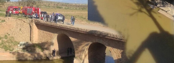 انتشال جثة شخص من أسفل قنطرة "وادي إسلي" بوجدة