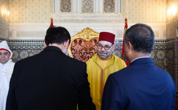 جلالة الملك يستقبل بالرباط عددا من السفراء الأجانب