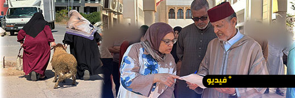 المجلس العلمي بالناظور يدخل الفرحة على بيوت القيمين الدينيين والأسر المعوزة بتوزيع أضاحي العيد