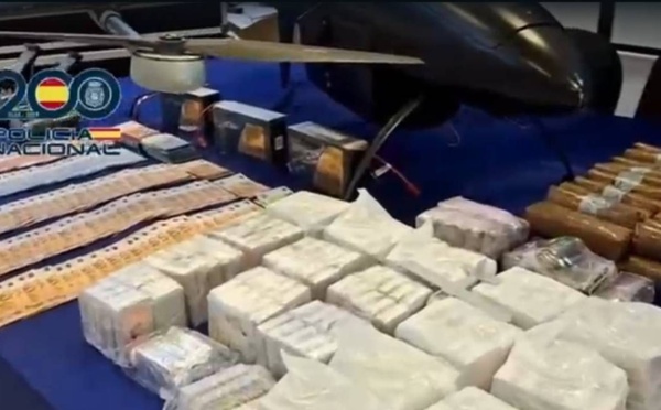 الشرطة الإسبانية تفكك شبكة لتهريب المخدرات بطائرات مسيّرة بين المغرب وفرنسا