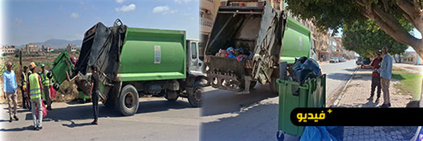 أركمان.. حملات ميدانية لإزالة مخلفات الأضاحي وتنظيف الأزقة