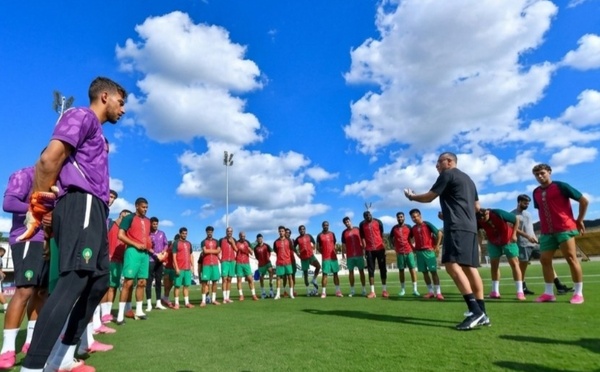 حصتان تدريبيتان تجهزان المنتخب المغربي لمباراة هولندا