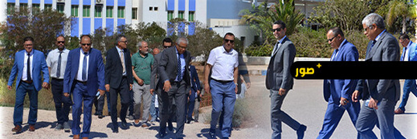 رئيس جامعة محمد الأول يتفقد أوراش الكليات الجامعية الجديدة بالناظور رفقة العمداء بالنيابة ويؤكد مواصلة ورش التأهيل والتجهيز