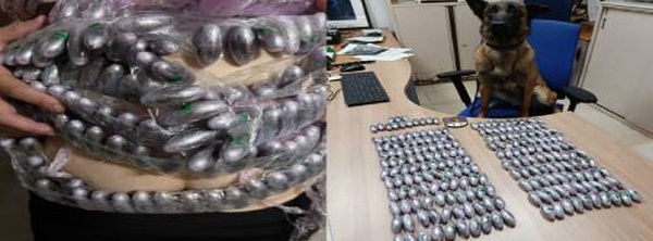 213 "كبسولة" حشيش على جسد امرأة.. تفاصيل إحباط عملية تهريب مثيرة بمعبر تراخال