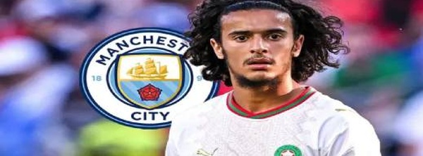 لهذا السبب يسرع مانشستر سيتي مفاوضاته لضم المغربي أيوب بوعدي
